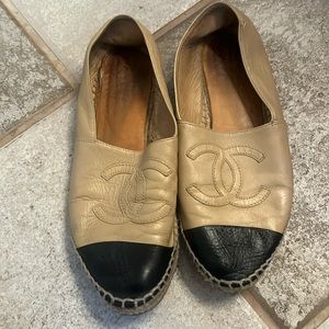 Chanel Lambskin Espadrilles